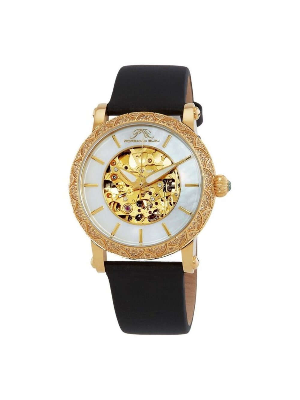 NWT Porsamo Bleu Liza Automatic White Dial Ladies Watch